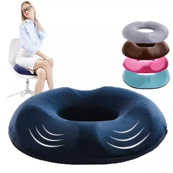 Multifunction Comfort Seat Cushion Sofa Hemorrhoid Memory Foam Anti Hemorrhoid Massage Tailbone Pillow Car Office Seat Cushion 1