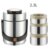 Portable Large Capacity 304 Stainless Steel Vacuum Insulation Bento Lunch Box Leak-Proof Food Storage Container Outdoor Thermos 10