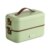 Double-layer Lunch Box Food Container Portable Electric Heating Insulation Dinnerware Food Storage Container Bento Lunch Box 9