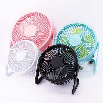 5 inch Mini USB Fan Portable Cooler Summer Table Desk USB Cooling Fans Personal Gadgets Super Mute Silent For Notebook PC Laptop 1