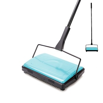 Eyliden Carpet Sweeper Cleaner for Home Office Low Carpets Rugs Undercoat Carpets Pet Hair Dust Scraps Small Rubbish Cleaning 1